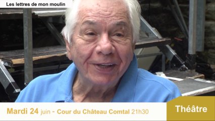 Michel Galabru au Festival de Carcassonne dans les lettres de mon moulin :