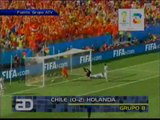 Resumen Grupo B - 3era Fecha - Chile 0-2 Holanda