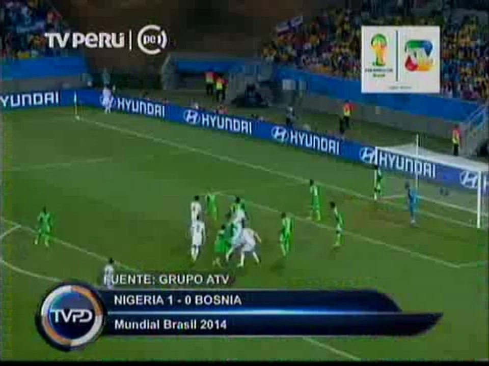 Resumen Grupo F - 2da Fecha - Nigeria 1-0 Bosnia