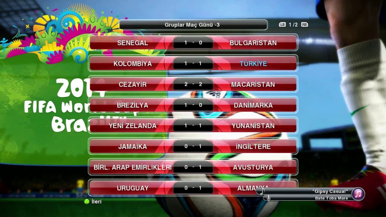 By Bilecikli Özcan - PES 2014 Dünya Kupası - Kolombiya - Türkiye