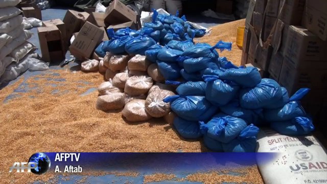 Internally displaced Pakistanis protest food shortage