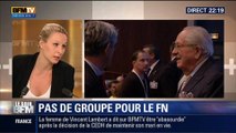 Le Soir BFM: Marine Le Pen ne parvient pas à constituer un groupe au Parlement européen - 25/06 1/5