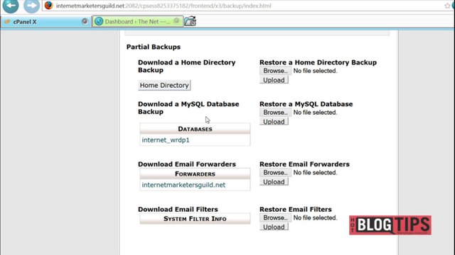 WordPress Backups with CPanel and WP DB Manager