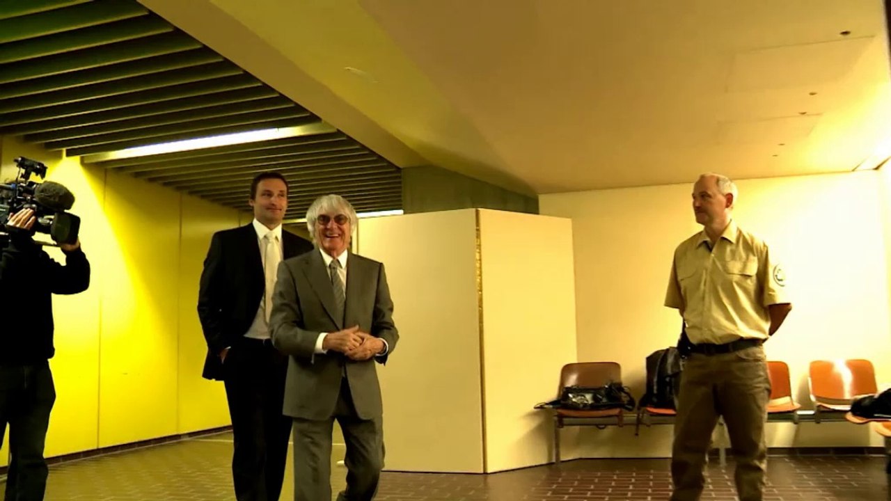 F1: Ecclestone gut gelaunt zum Gerichtssaal