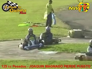 2014-06-22 - 125cc Cajeros Pesados - REZAGADO ENTORPECE LA PUNTA DE LA FINAL