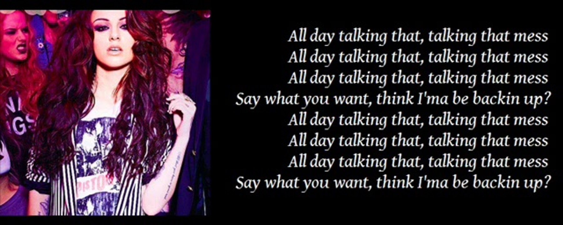 Cher Lloyd - Talkin That (Lyrics / Paroles)