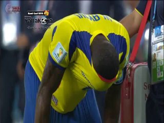 احزان لاعبي الاكوادور