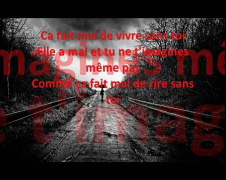 Christophe Maé - Ca fait mal (Lyrics / Paroles)