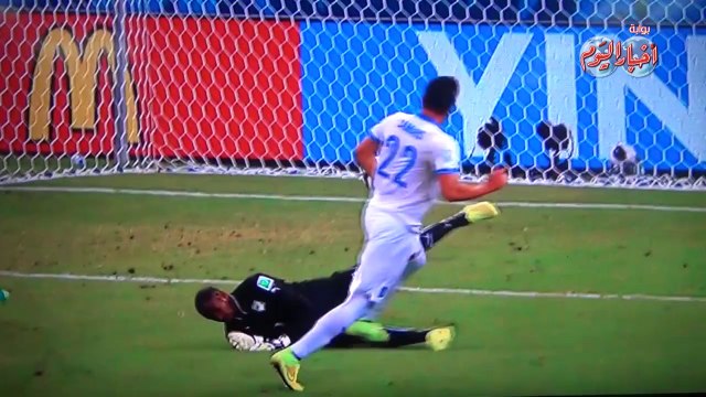 هدف اليونان في مرمى كوت ديفوار