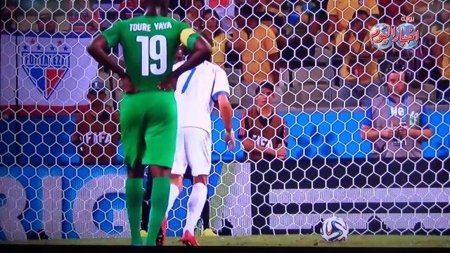 هدف فوز اليونان على كوت ديفوار