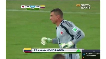 Histórico: Faryd Mondragón, el más veterano en jugar un Mundial