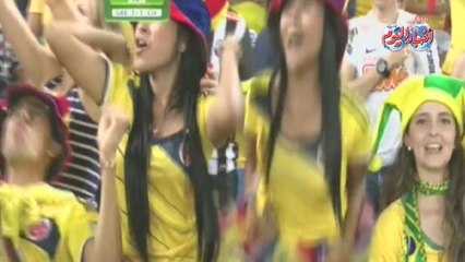 أهداف الشوط الثاني في مباراة كولومبيا واليابان