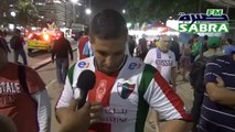 Le supporter algérien et le maillot du Palestino