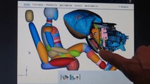 Ford Edge GloveBox Airbag animation