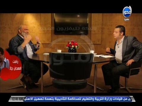 #العاصمة - أشرف السعد : قولت لزكي بدر الوزير التكنوقراط لايصلح لحل مشكلة مصر أنت عاوز ممارس
