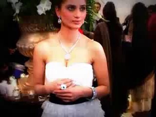 asim butt - LAUNCH OF GLITZ TRESORS Jewelery Exhibition pkg Dawn News LHR