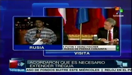 Pdtes. de Rusia y Austrai abordaron crisis del sureste ucraniano