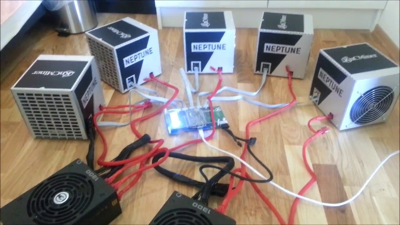 3TB KnCMiner Neptune unboxing and installing