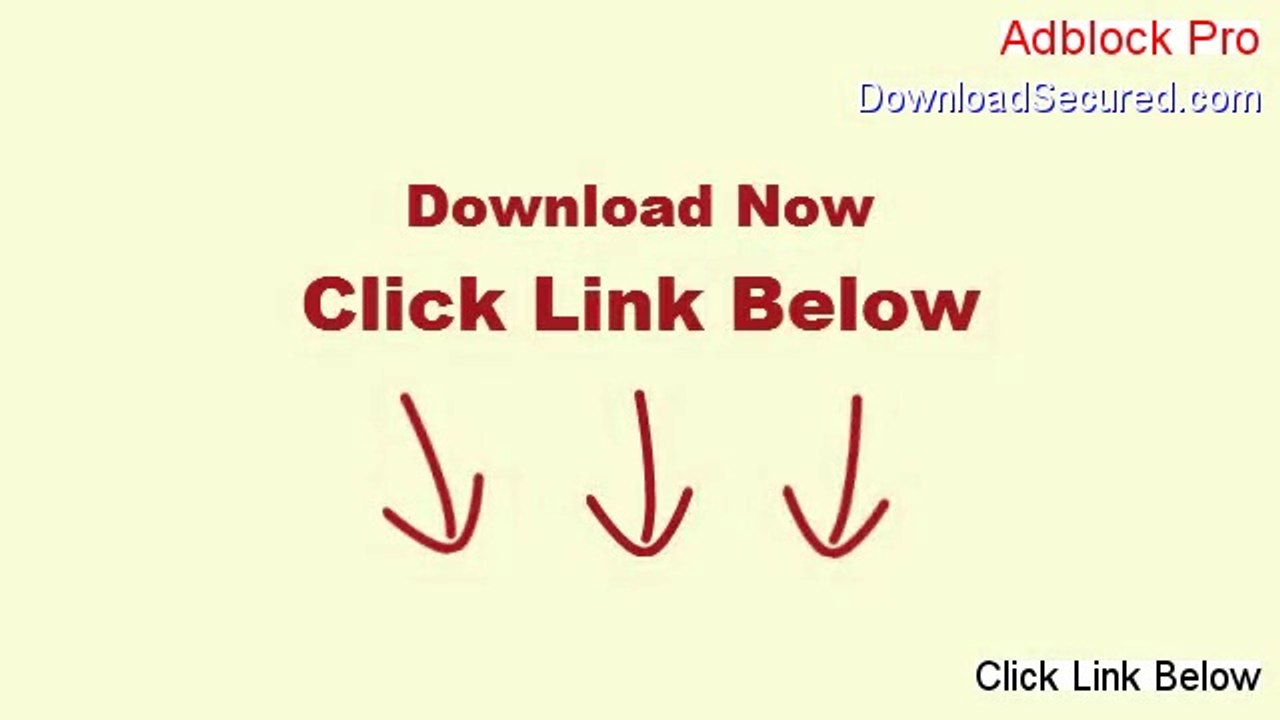 Adblock Pro (32-bit) Download Free (Download Trial)