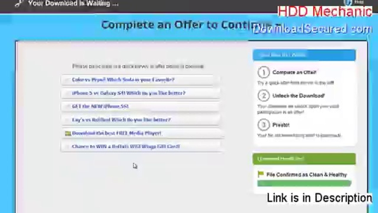 HDD Mechanic Download - Instant Download