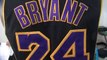 Los Angeles Lakers #24 Bryant Black Swingman Jersey