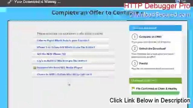HTTP Debugger Pro Download - Risk Free Download (2014)