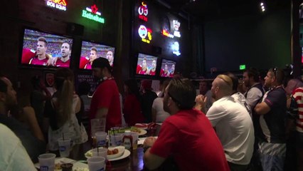 US goes soccer crazy as team eyes second round