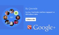 Google Plus toplu arkadaş ekleme