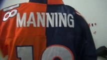Nike Indianapolis Colts And Denver Broncos #18 Peyton Manning Orange jerseys