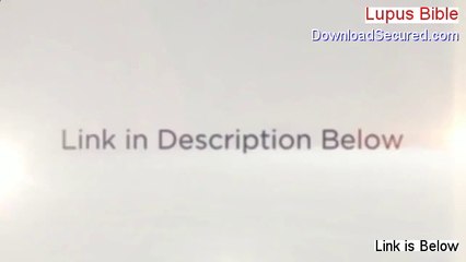 Lupus Bible Download Free [Download PDF]