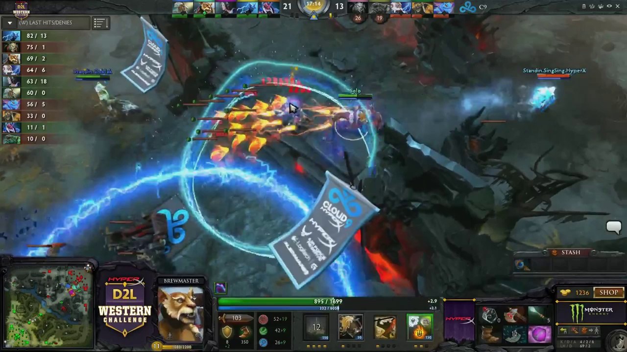 HyperX D2L Western Challenge Playoffs - Cloud 9 vs ex-RoX.KIS (Game 2)