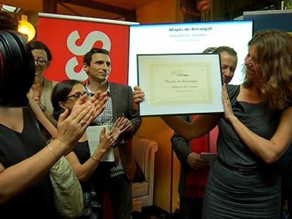 Maylis de Kerangal, lauréate du prix BFMTV-L'Express 2014 - 25/06