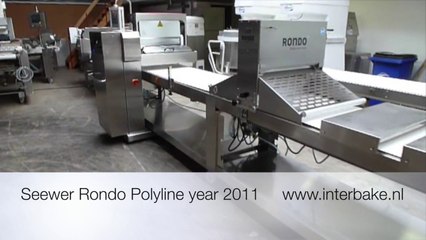 Seewer Rondo Polyline year 2011 used pastry line