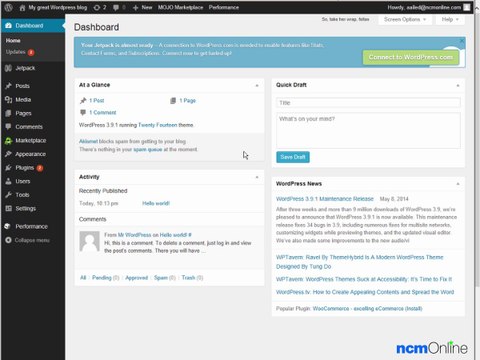 How to install WordPress on FatCow web hosting