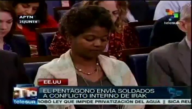 Estados Unidos envía a 300 asesores militares a Irak