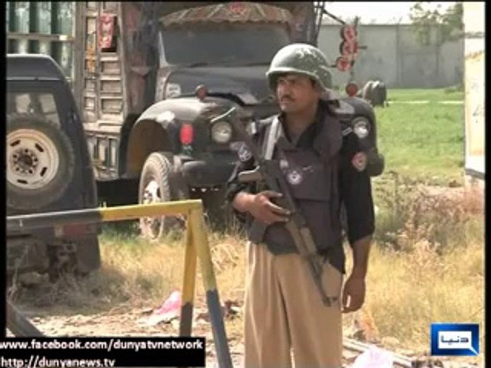 Woman killed, two injured in firing at PIA plane near Peshawar airport.