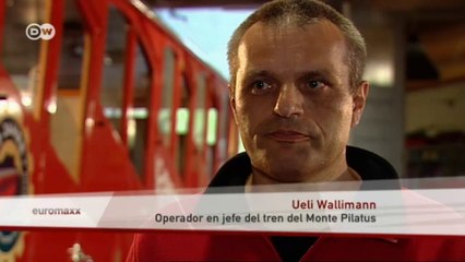 Cumple 125 años el tren de cremallera del Monte Pilatus en Suiza | Euromaxx