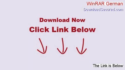 WinRAR German Free Download - Instant Download