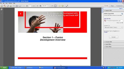 Oracle ADF online training