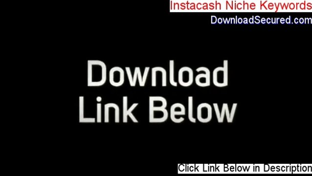 Instacash Niche Keywords & Articles Free Download [Instant Download]
