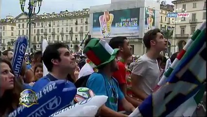 İtalyan taraftarlar yıkıldı