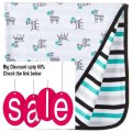 Cheap Deals Offspring - Baby Apparel Baby-Boys Newborn Zebra 2Ply Blanket Review