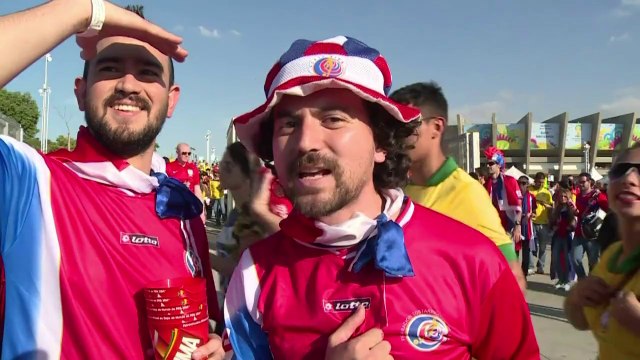 Mondial 2014/Costa Rica: On va aller loin! (supporteur)