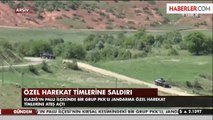 PKK Jandarma Özel Harekat Timine Ateş Açtı