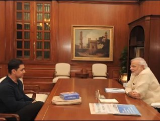 Aamir Khan meets PM Narendra Modi