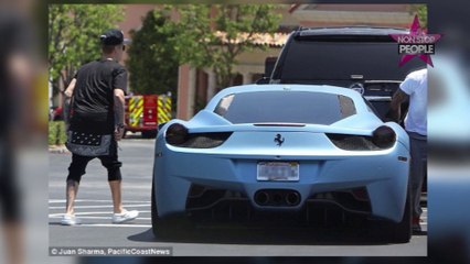 Justin Bieber victime d'un accident de voiture