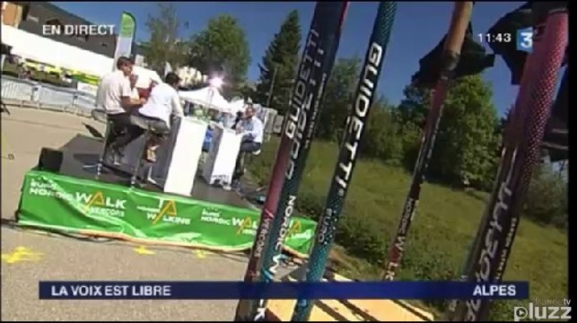 Partie 1 - La Voix est Libre en direct d'EuroNordicWalk Vercors sur France 3 Alpes