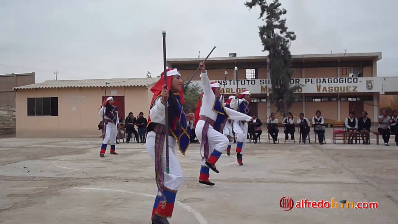 Zapateadores de Chocan - ISEP CMV. Actuación de Inicial II-A, por los XXV años de vida institucional (22-05-14)