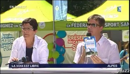 Partie 2 - "La voix est Libre" en direct d'EuroNordicWalk Vercors sur France 3 Alpes