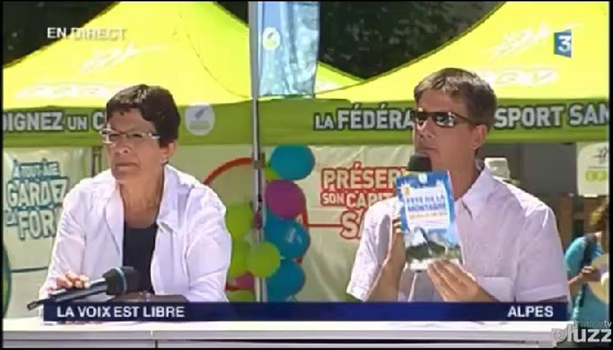 Partie 2 - "La voix est Libre" en direct d'EuroNordicWalk Vercors sur France 3 Alpes
